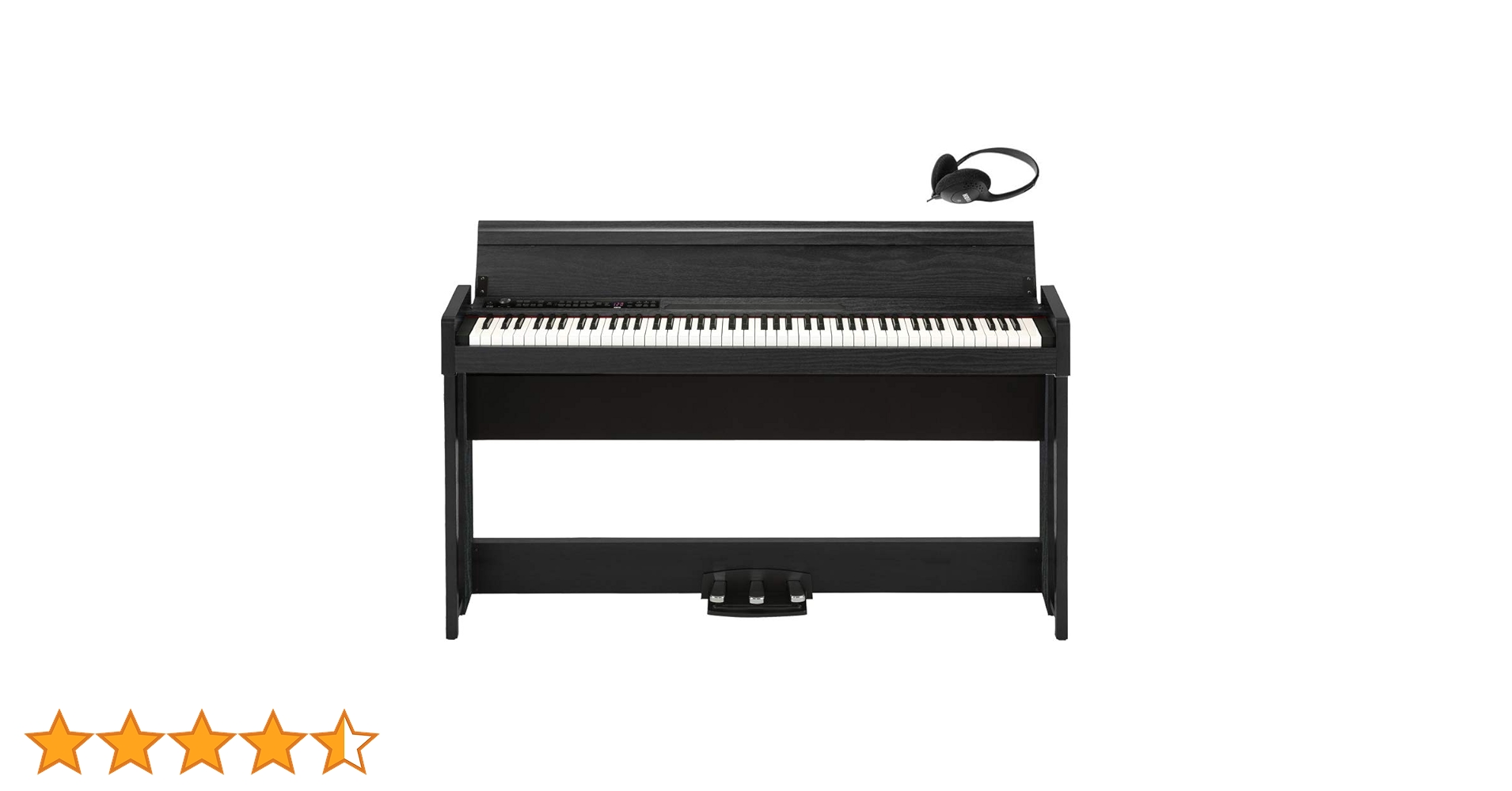 KORG C1 Air デジタルピアノ 88鍵　ブラック Amazon | KORG(コルグ) 電子ピアノ C1 Air 88鍵盤/日本製/温かみ